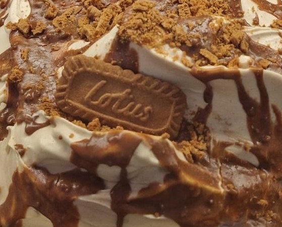 Helado artesanal de Lotus - Heladería Stinga Motril